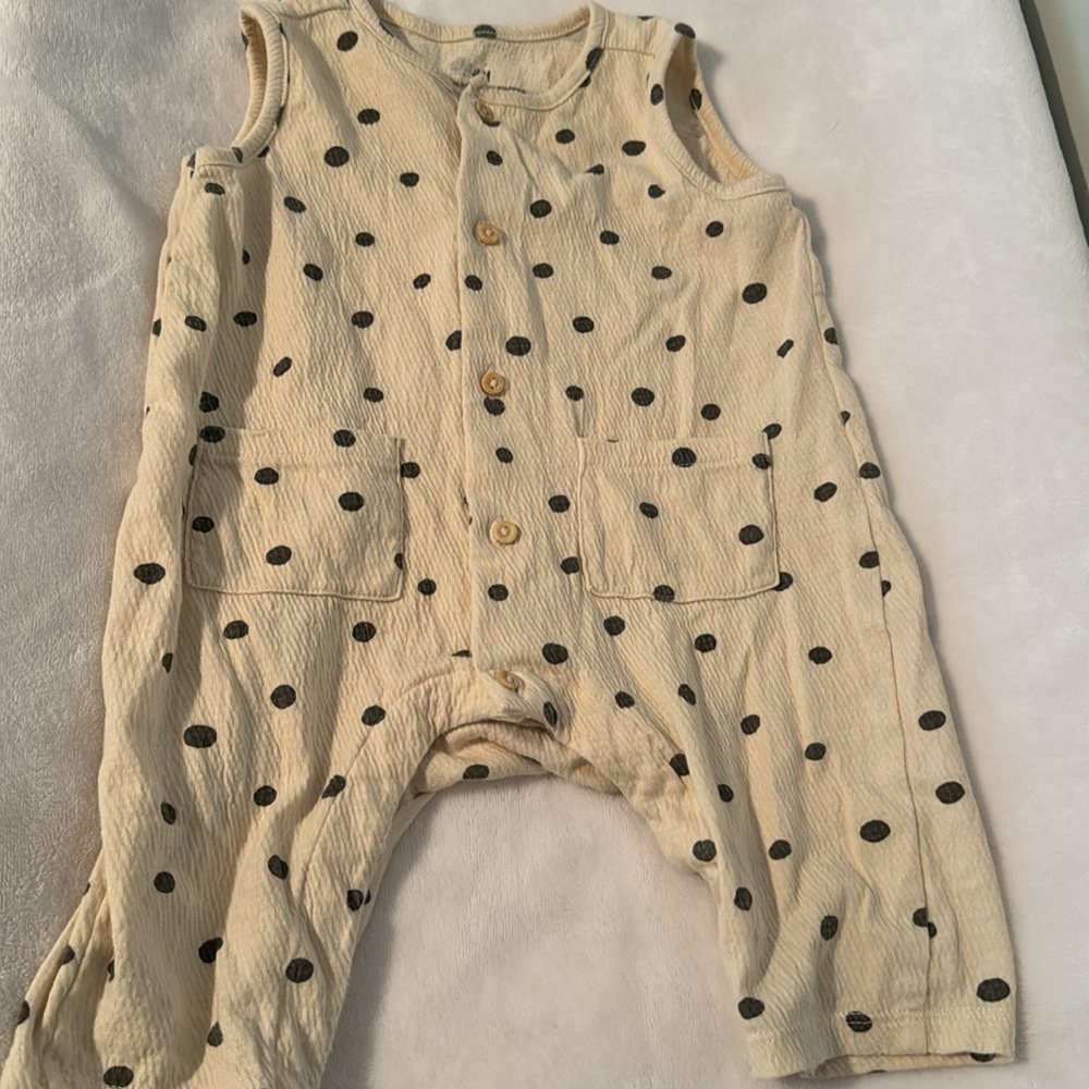 Polka Dot Baby Romper